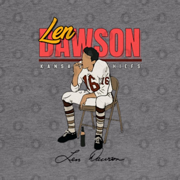 Len Dawson Aesthetic Tribute 〶 by Terahertz'Cloth